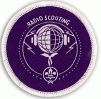 world Radio Scouting patch
